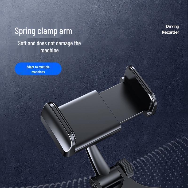 Universal Multi-functional Car Phone and Navigation Holder for Rearview Mirror