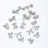 3D Zirconia Bow Nail Art: Luxurious & Shiny Pearl Gel Polish Decoration