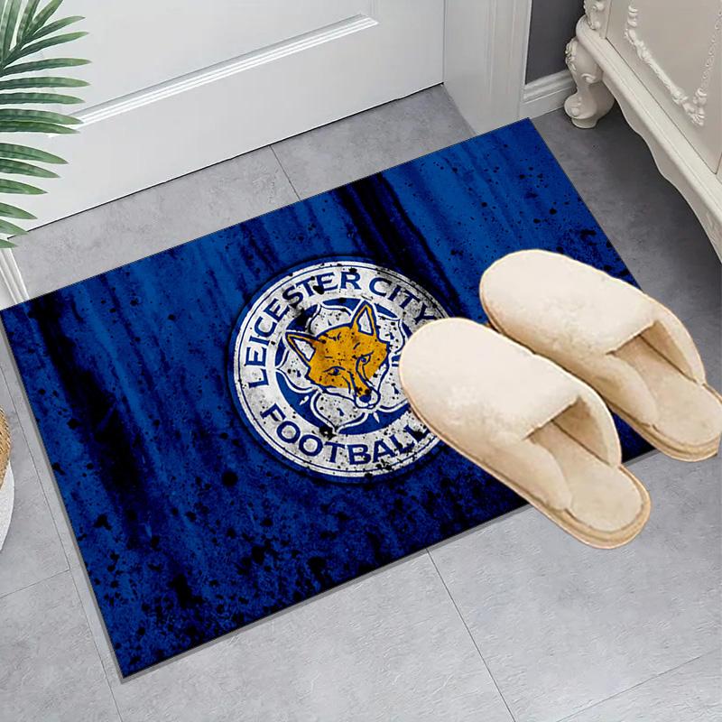1PC Leicester City Football Club  Rug Game Carpet, Floor Mat for Bedroom Living Room Entryway Rug, Home Decor Idea Gift for Christmas birthday