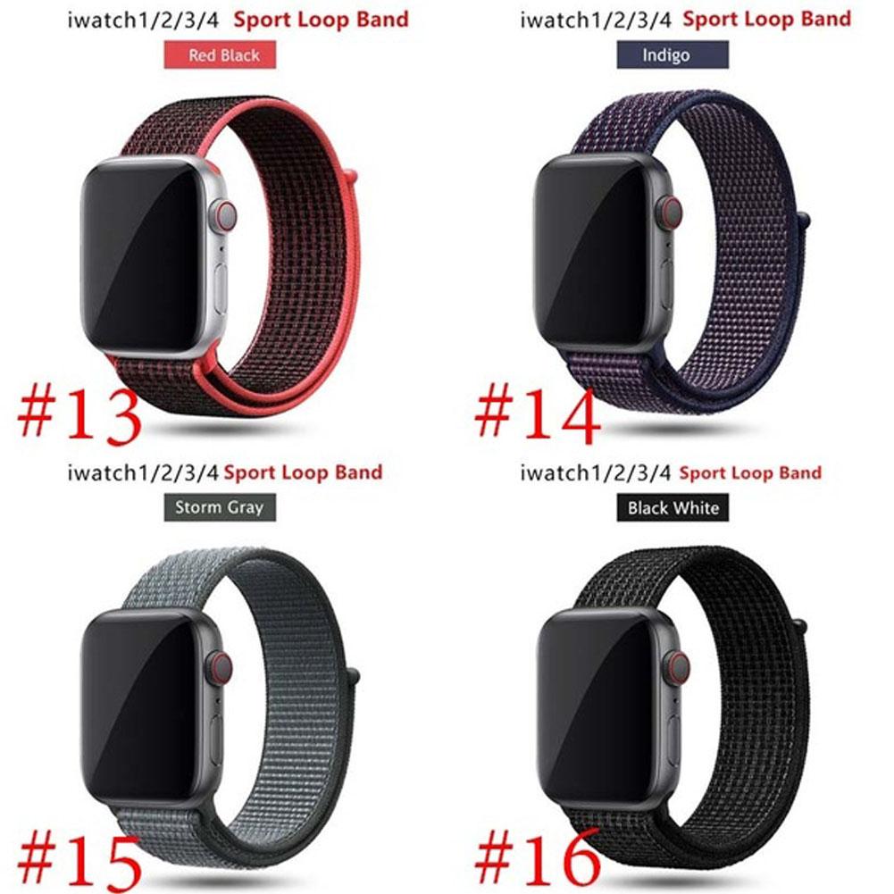Nylon Watch Strap 38mm / 40mm 42mm / 44mm Sports Watch Band for iOS Watch 1 2 3 4 Accessories