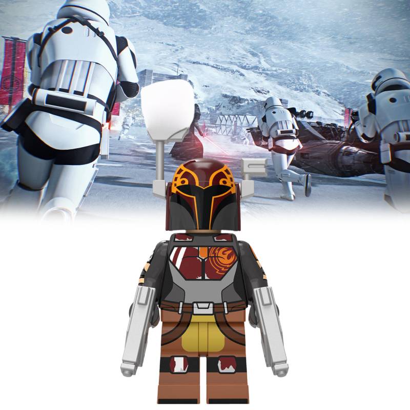 Star Theme Wars Movie Character Building Block Assembly Childrens Toy Doll