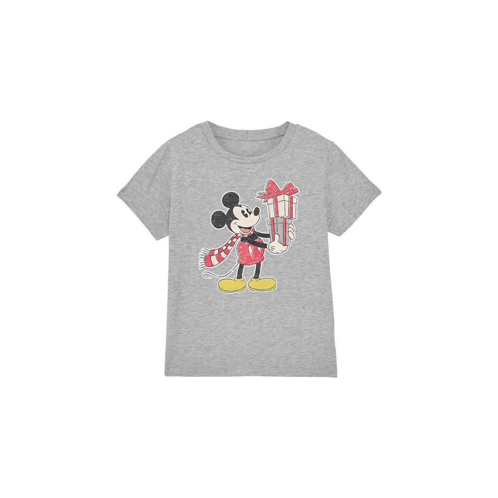 Disney Childrens/Kids Mickey Mouse Present Christmas T-Shirt