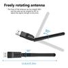 MT7601 Mini USB WiFi Adapter Wireless Network Card 150Mbps LAN Antenna Signal Receiver Dongle Antenna 802.11B/G/N For PC Windows
