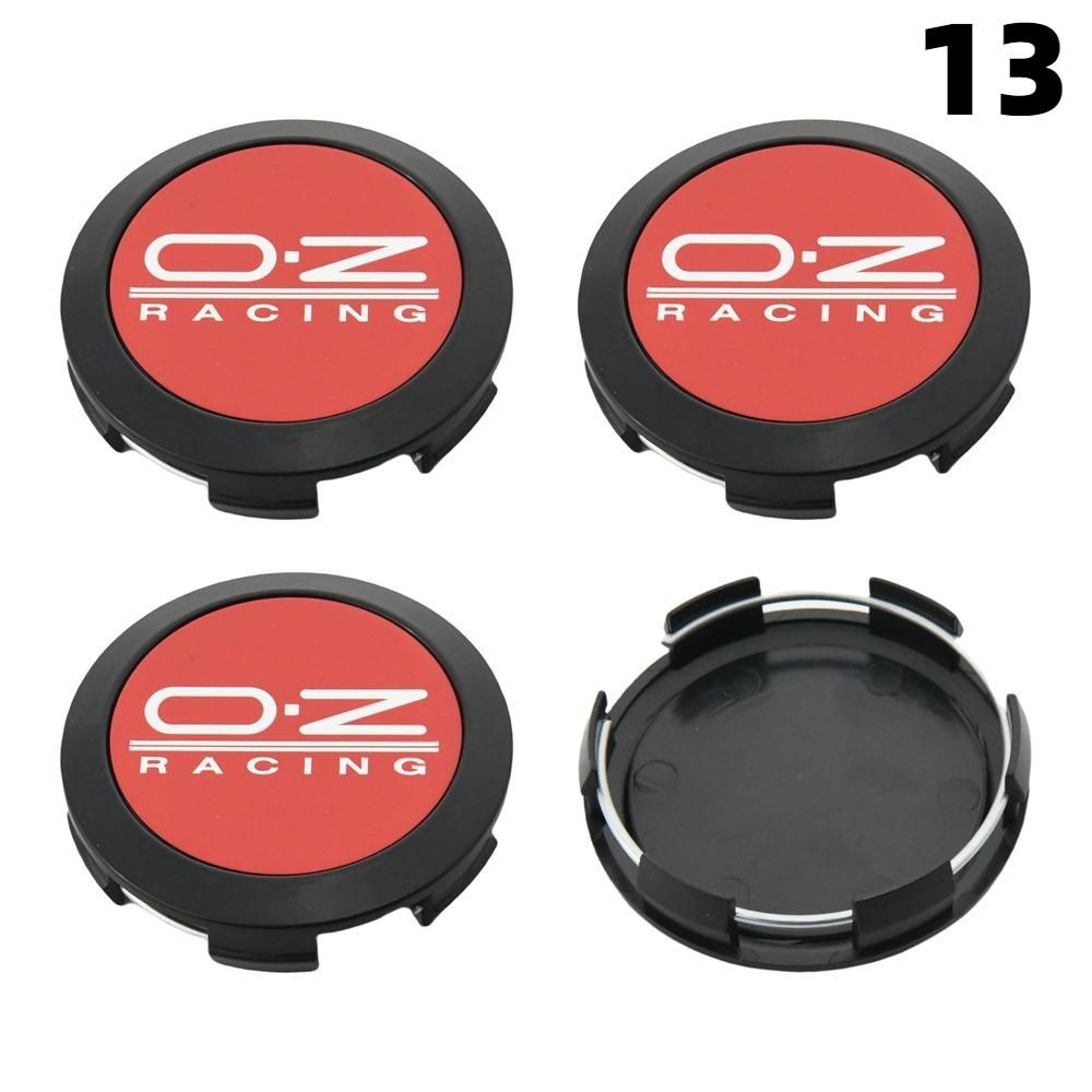 1Set/4PCS 64MM OD / 62MM ID Cap For Rims OZ Logo Wheel Center Cap Sport Car Wheel Cover Hub caps