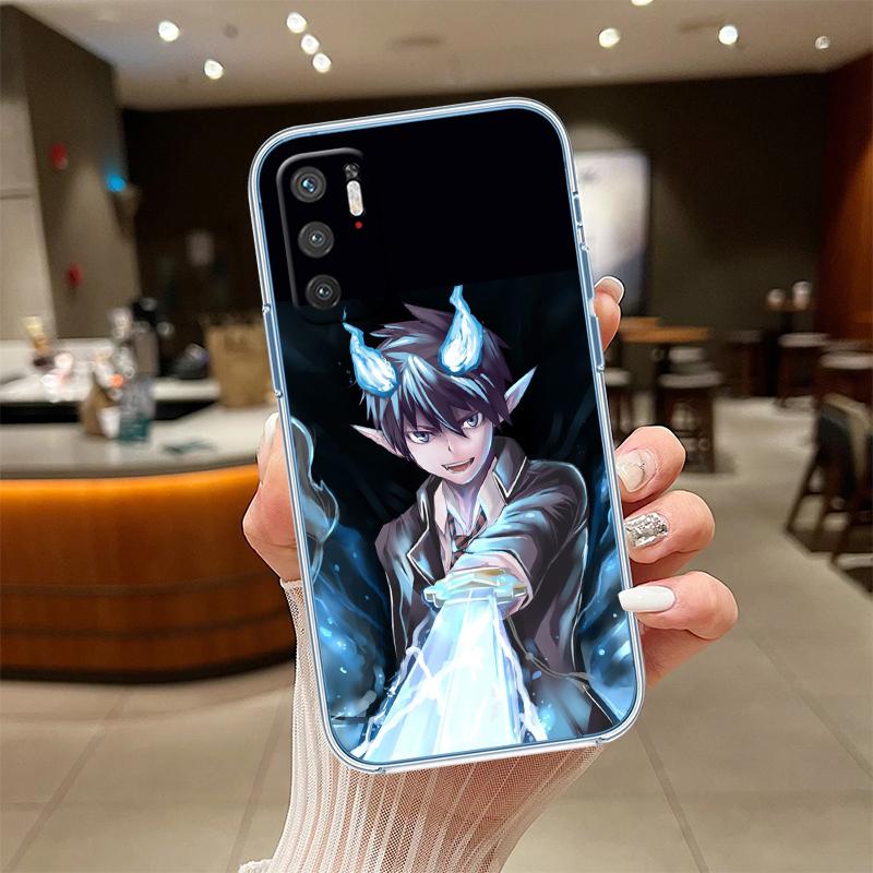 NH11 Blue Exorcist Phone Case for Motorola Moto E13 E15 E20 E22 E22I E22S E30 E32 E40 E7 E7I G Plus Power Play Stylus G22 G14