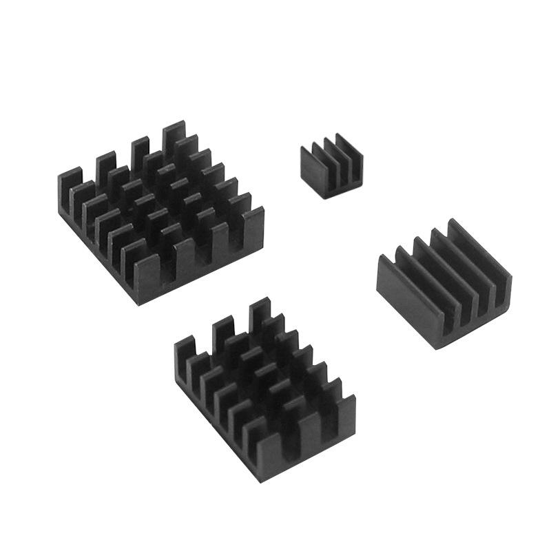 Raspberry Pi 4 Model B Copper Aluminum 4-Piece Adhesive Heatsink Set