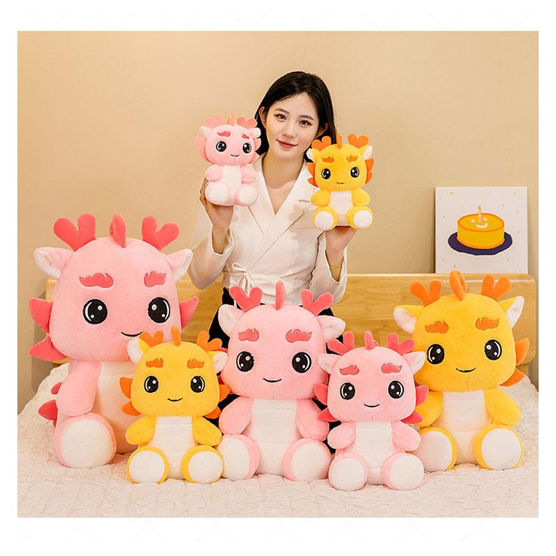 Dragon Doll Plush Toy Bed Sleeping Animal Doll Children Birthday Gift Cotton