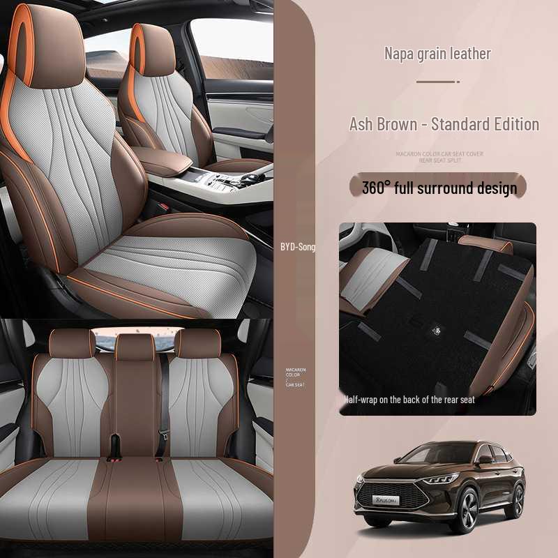 BYD Song Plus DMi/EV Perforated Leather All-Season Car Seat Cover