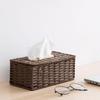 Rattan Napkin Box Retro Napkin Paper Type Napkin Container Cover