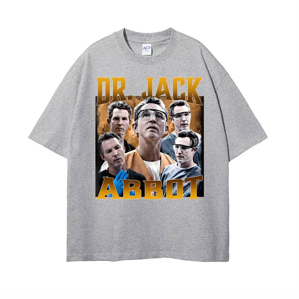Vintage Dr. Abbott Comfort Medical Drama TV Character Graphic T-shirts Unisex's Clothing Fashion Tee Shirt Unisex Short Sleeve T Shirt