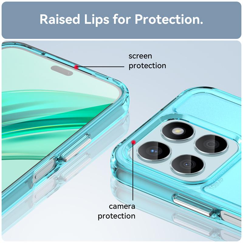 Custodia Protettiva Trasparente in Silicone TPU per Honor X8b X7b 5G X9a X8a X7a 4G Magic 5 Lite Cover Protettiva Candy Clear Fundas Coque Shell