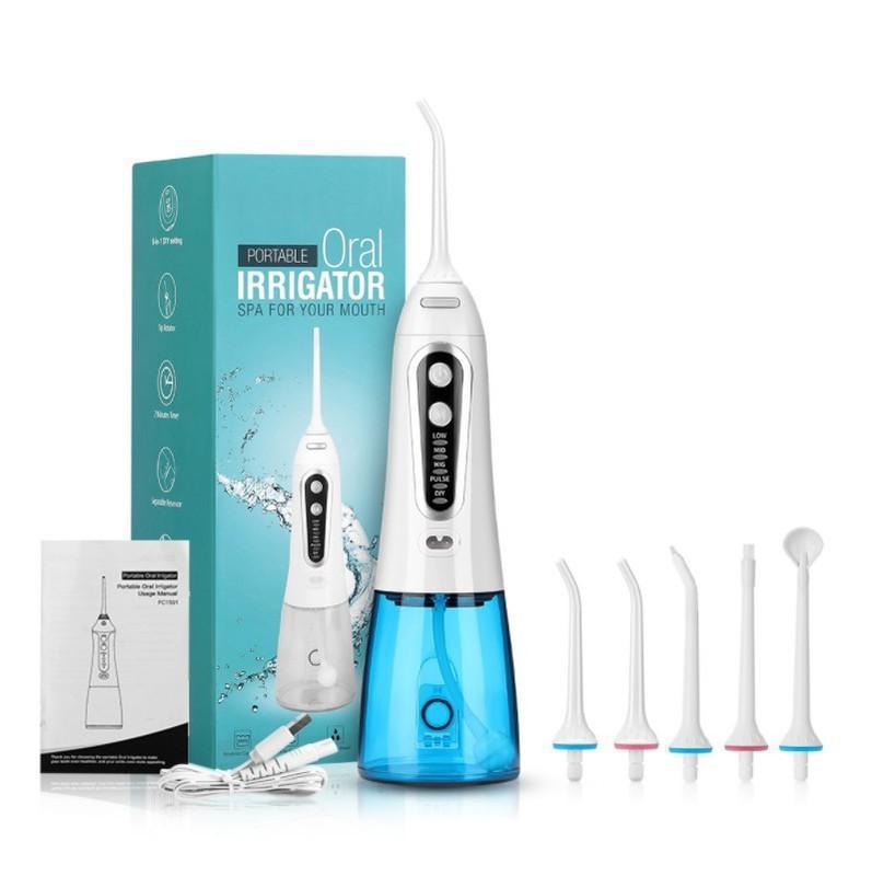 Advanced Portable Ultrasonic Teeth Cleaner & Water Flosser