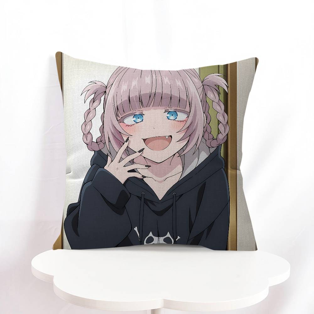 N-Nazuna Nanakusa Pillow Gifts Home Office Furnishings Bedroom Sofa Car Cushion Cover Case 45x45cm