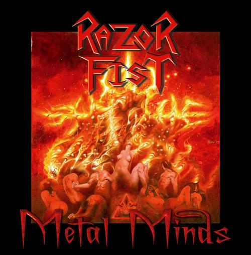 

CD RAZOR FIST - Metal Minds PSRCD026 Pure Steel Reco 2009 Germany Rock Used