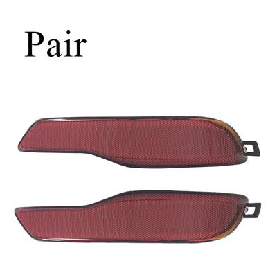 Right Left Side Bumper Reflector Red Lens For 2014-2018 Jeep Cherokee 68105144AC
