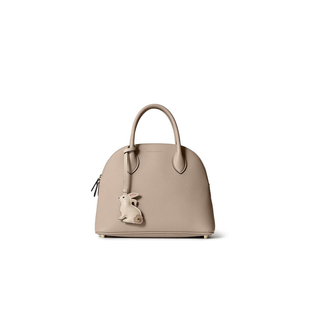 BONAVENTURA Bona Rabbit Charm [Ivory] Italian Leather, Genuine Leather, Gift, BRBS3-IV