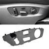 NEW-Seat Button Switch Bezel Frame Cover Trim For Touareg 7P R Line 2011-2018 7P6882516C9B9 7P6882515C9B9 Car Accessories