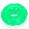 Durable Squeaky Dog Chew Toy for Aggressive Chewers Natural TPR Rubber Puppy Teething Ring Interactive Sound Training
