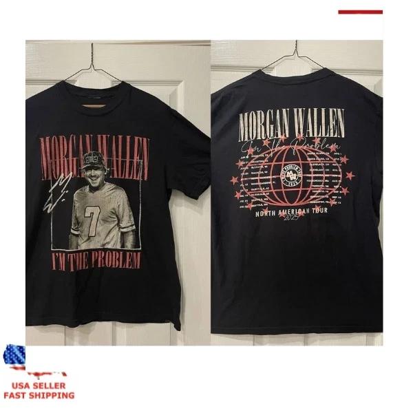 Morgan Wallen I’m The Problem 2025 Tour Merch T-Shirt 2XL