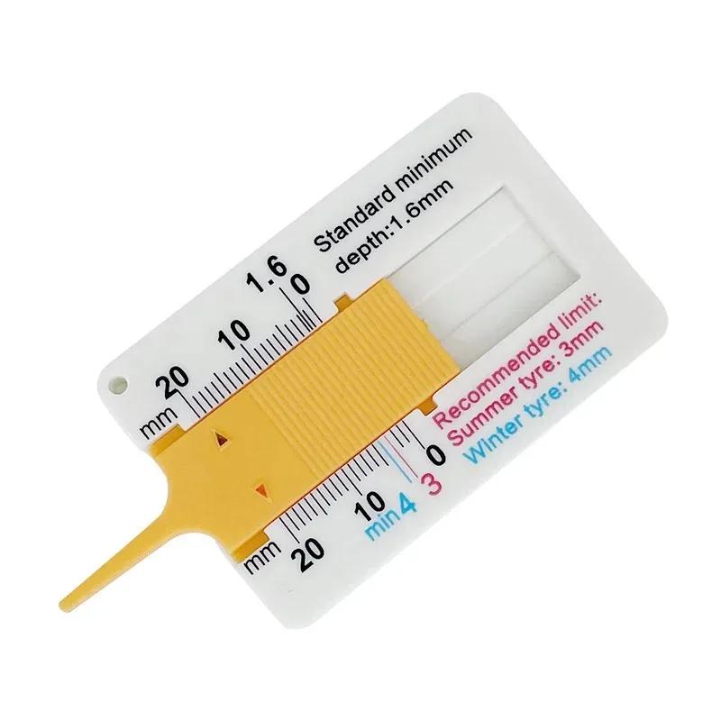 Digital Car Tyre Tire Tread Depth Gauge Motorcycle Car Tire LCD Tire Tread Gauge Auto Measurer Tool Caliper Repair Tools