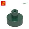 Non-Toxic 763Pcs/Lot 20482 Round 1 X 1 With Bar And Pin Block Moc Color Accessories Compatible With Brick Diy Children Toy Assembly