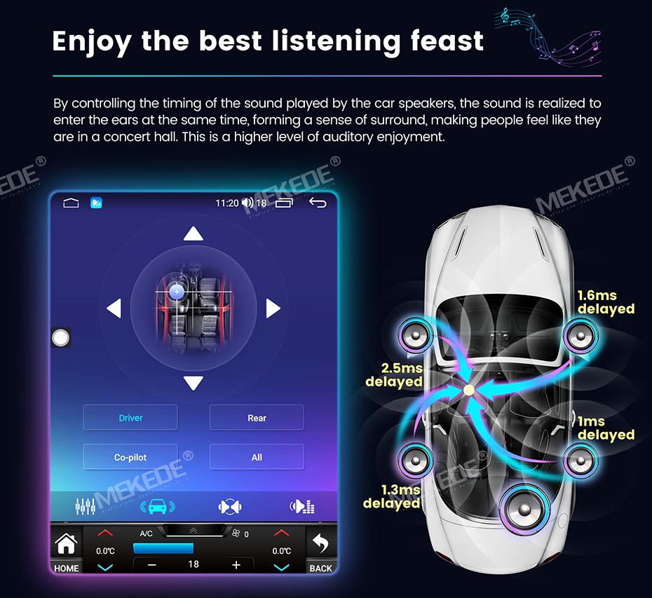 Mitsubishi Outlander Vertical Screen Android Navigation System