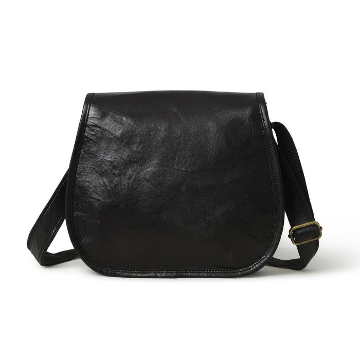 Black Crossbody leather   Bag