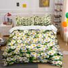 Floral Daisy Pattern Home Decor Multiple Sizes Kid'S And Adults' Bedroom Exquisite 3Pc Bedding Set, Gift