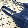 Trendiges Jeans-Crop-Top mit Kreuzträgern - Sexy Sommer-Mode für Damen