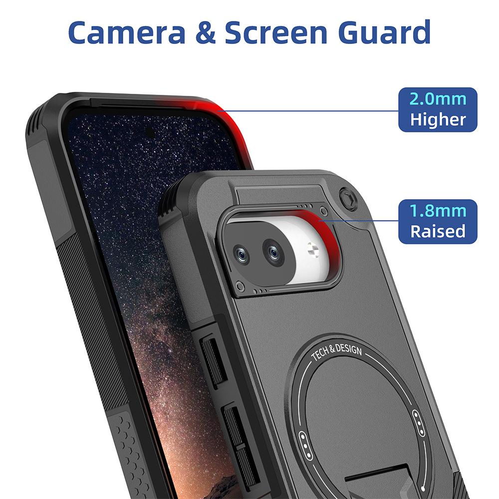 Shockproof Magnetic Dual Layer Case for Google Pixel 10A 10 A 9 Pro XL Pixel10a Pixel10 Pixel9 Pixel 10 Pro XL Cell Phone Cover