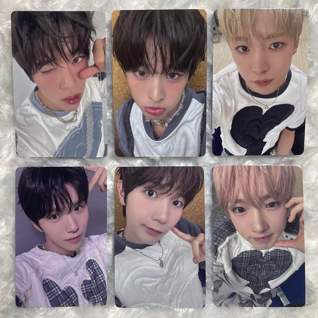 [USED] NCT Wish Color Musicart bonus trading card set of 6