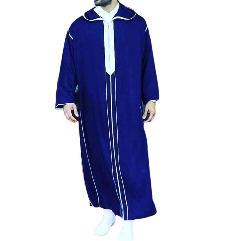 Traditionelle muslimische Kleidung Eid Naher Osten Arabisch Jubba Thobe für alle Jahreszeiten