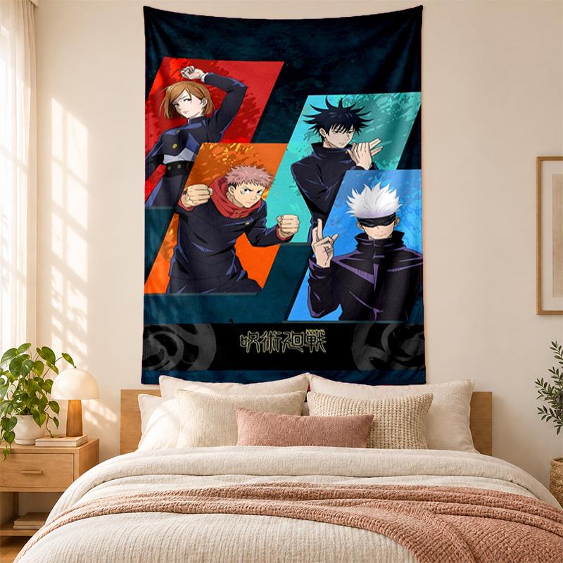 Jujutsu Kaisen Tapestry highquality for decorating living room bedroom dorm walls ideal as bedroom wallart orholiday gift