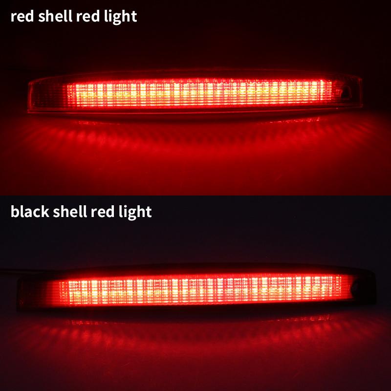 1PC 12V Smoke/Red Lens LED High Level Center Third Brake Stop Light For Renault Megane MK II 2003-2008 OEM 8200175538 Tail Lamp