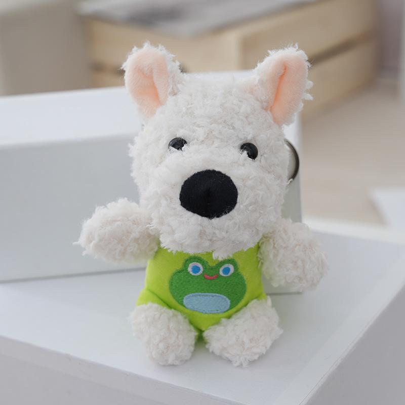 

Dog Plush Toy Keychain Stuffed Animal Bag Charm Pp Cotton In Multiple Colors зелений