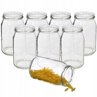 Glass Jar for Preserves 900ml 8 Pcs