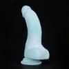 Liquid Silicone Material Simulation Penis Small Head Thick Body Adult Sex Toys