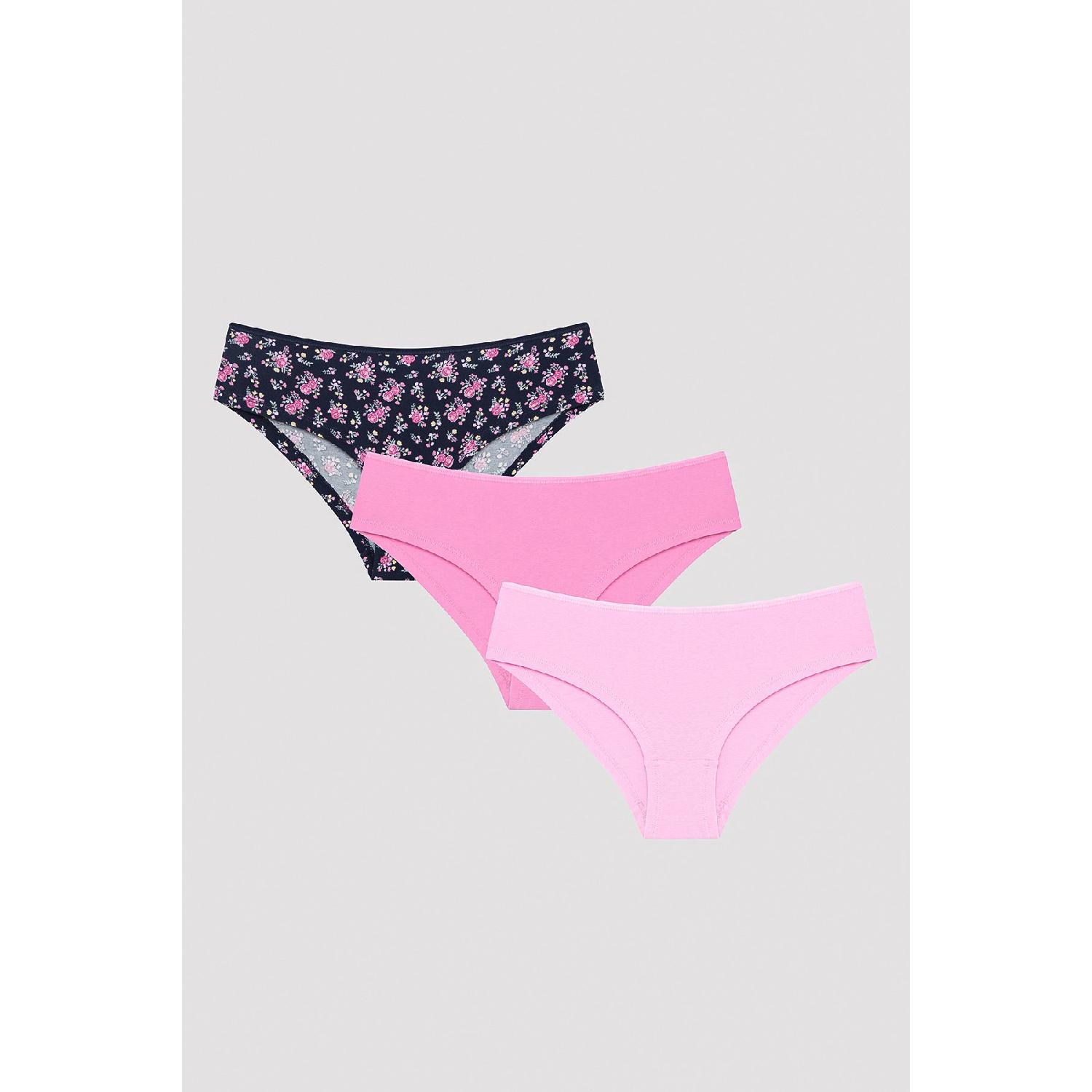 

Peony 3-piece Multicolored Hipster Panties 2XL чистий