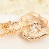 2024 New Top Quality Popular Brand Anniversary Gifts Luxury Jewelry Necklaces For Women Rose Flower Wedding Engagement Charms
