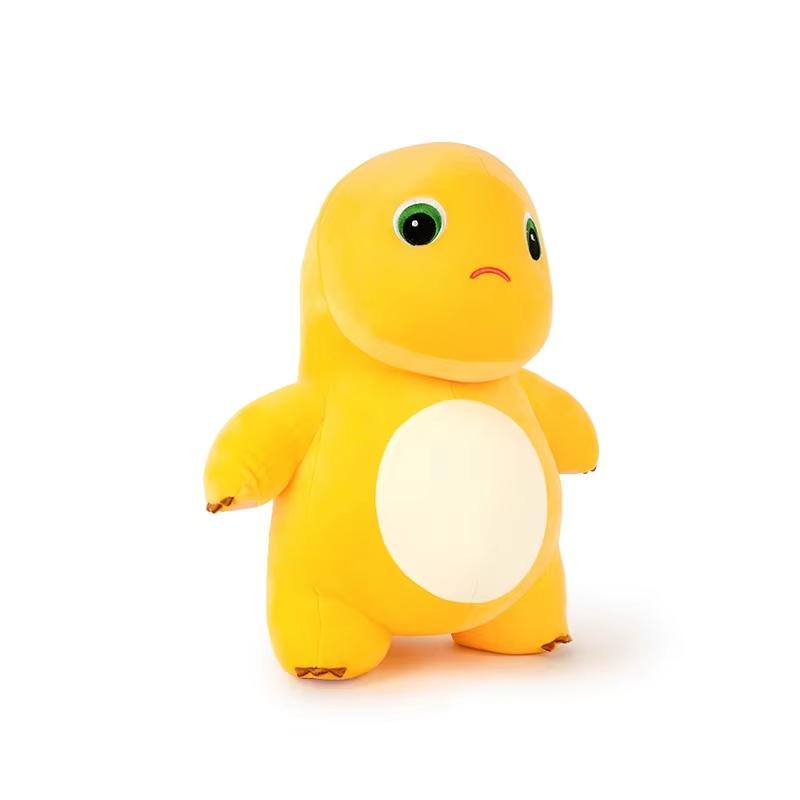 @Kawaii Anime Kleiner Milchdrache Plüschtier Niedlicher Cartoon Dinosaurier Kuscheltier Weiches Schlaf-Kissen für Mädchen Geburtstag Weihnachten Geschenk