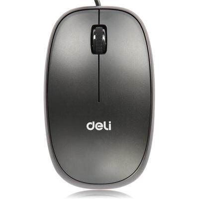 Souris filaire USB silencieuse et portable Deli 3715