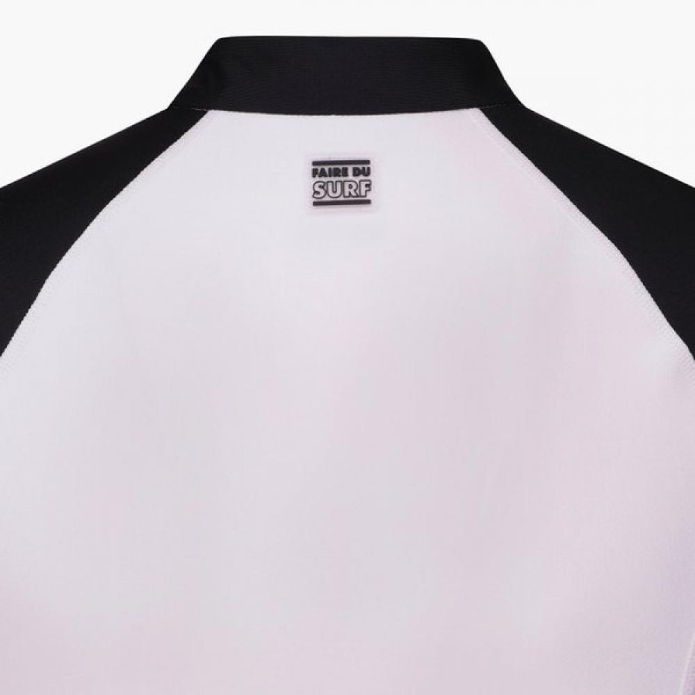 Le Coq Sportif Long sLeeve Half Zip Rash Guard Lpk Qp222srl51