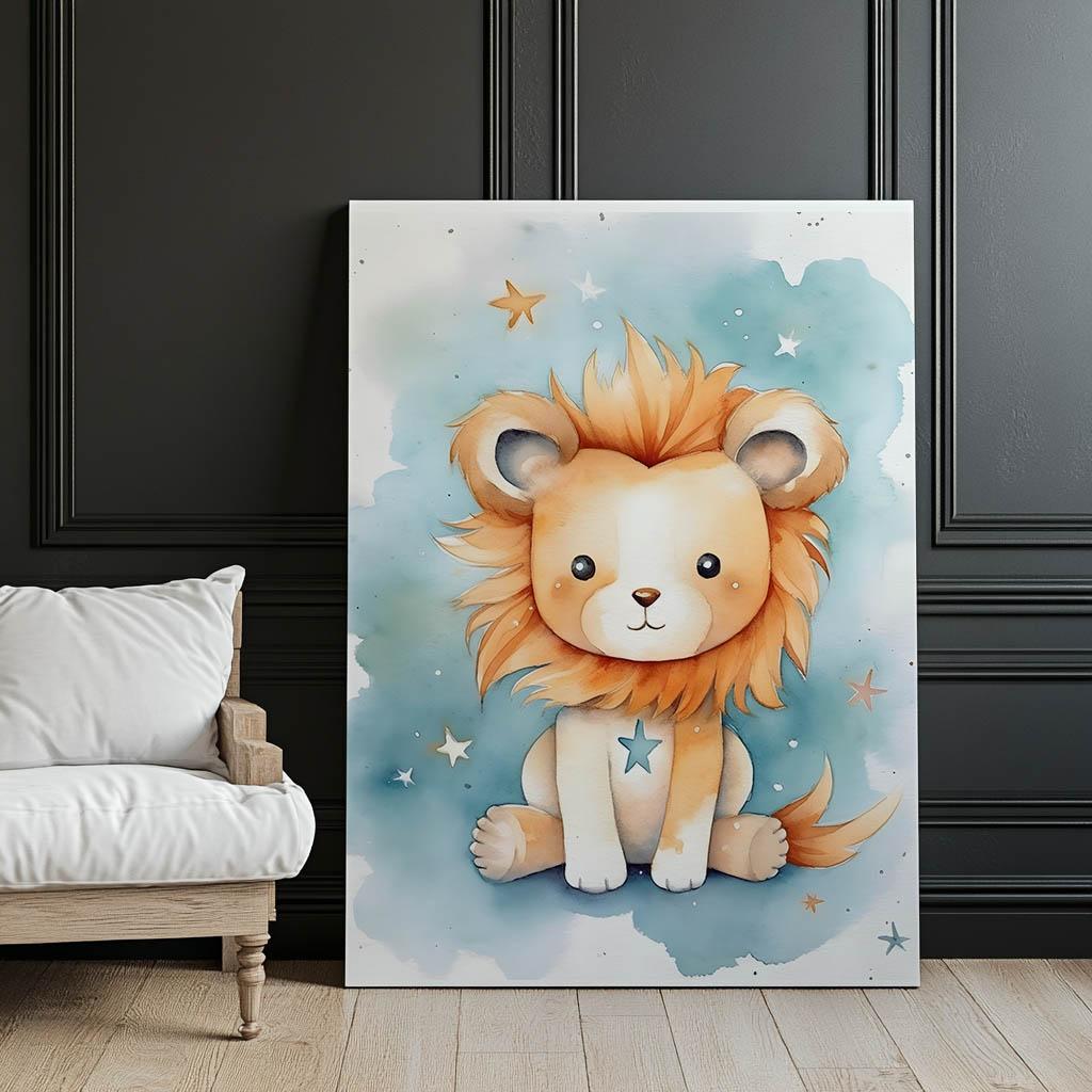 Lwi Blask Marzeń Lwi Blask Marzeń, 30X40 Cm, Bez Ramy, Płótno Premium Na Blejtramie