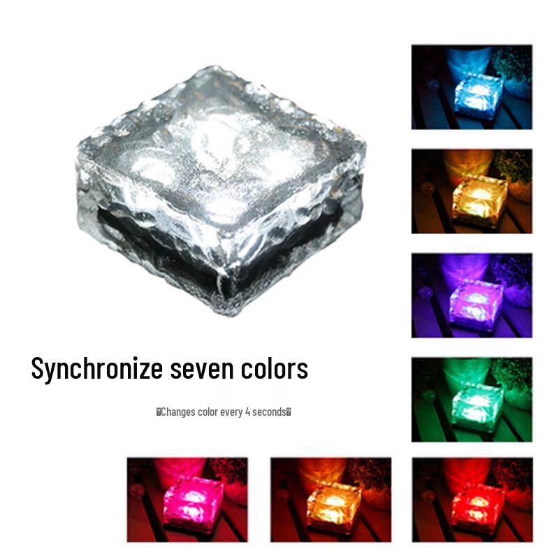 Nu Feng Solar Ice Brick Garden Light