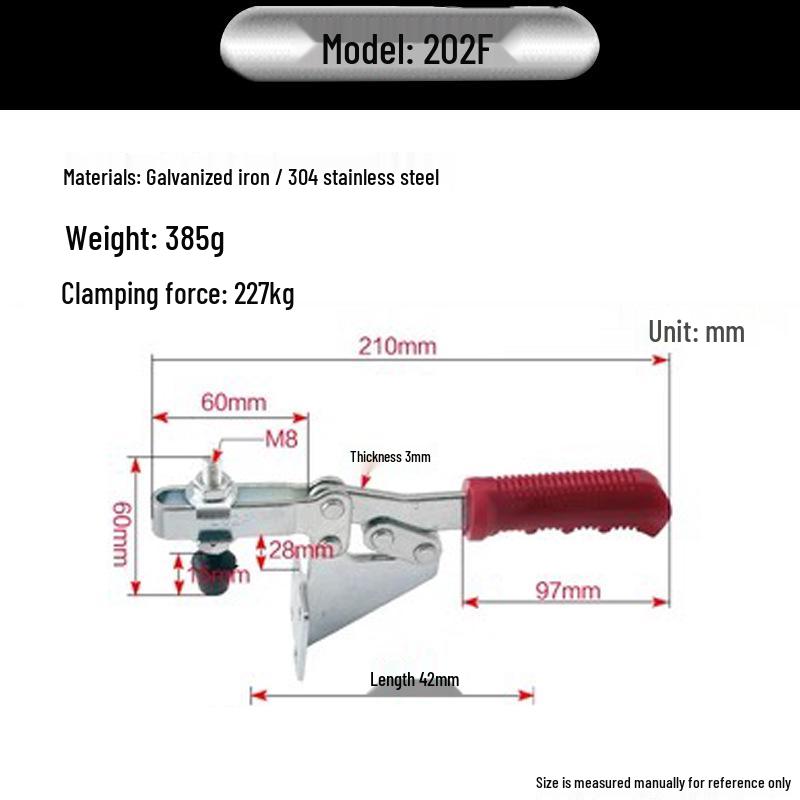 XB-203F Durable Quick Clamp Fixture for Machine Tools