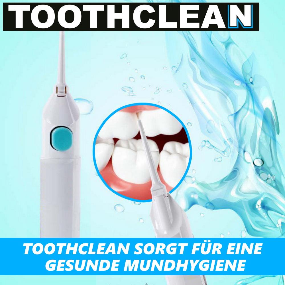 TOOTHCLEAN Mobile Munddusche Tragbare Reise Munddusche Sanfte Reinigung kabellos