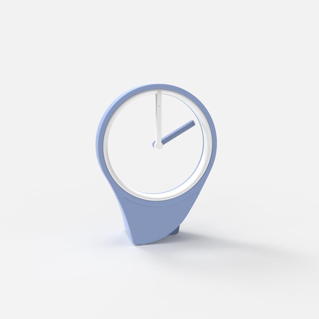Floating Clock Without Dial Stylish Simple Household Desktop Decoration Modern Atmosphere Advanced Wind Desktop Clock Decoration