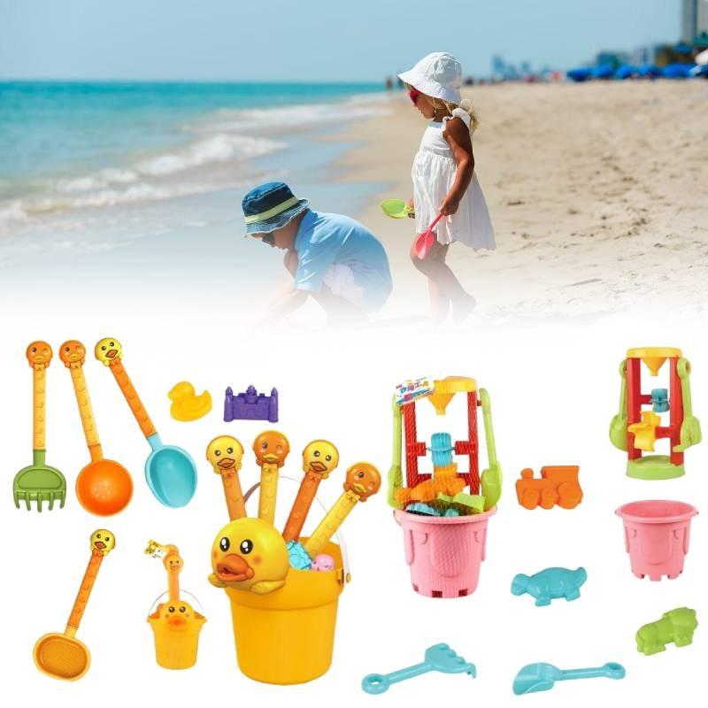 Spade Bucket Interactive Sandcastle Tools Construction Outdoors Creativity Toys