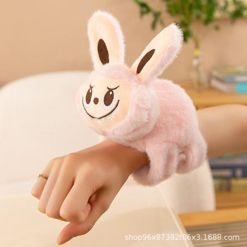 Cute And Charming Animal Panda Capybara Fox Wristband Plush Doll Playthings Gentle Wrist Band Xmas Gifts great for daily use