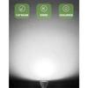 GU10 LED Bulbs Cool White 6000K, 7W 350LM, 50W Halogen Equivalent, Non-Dimmable, 120 Degree Beam Angle, AC 220-245V, Pack of 10